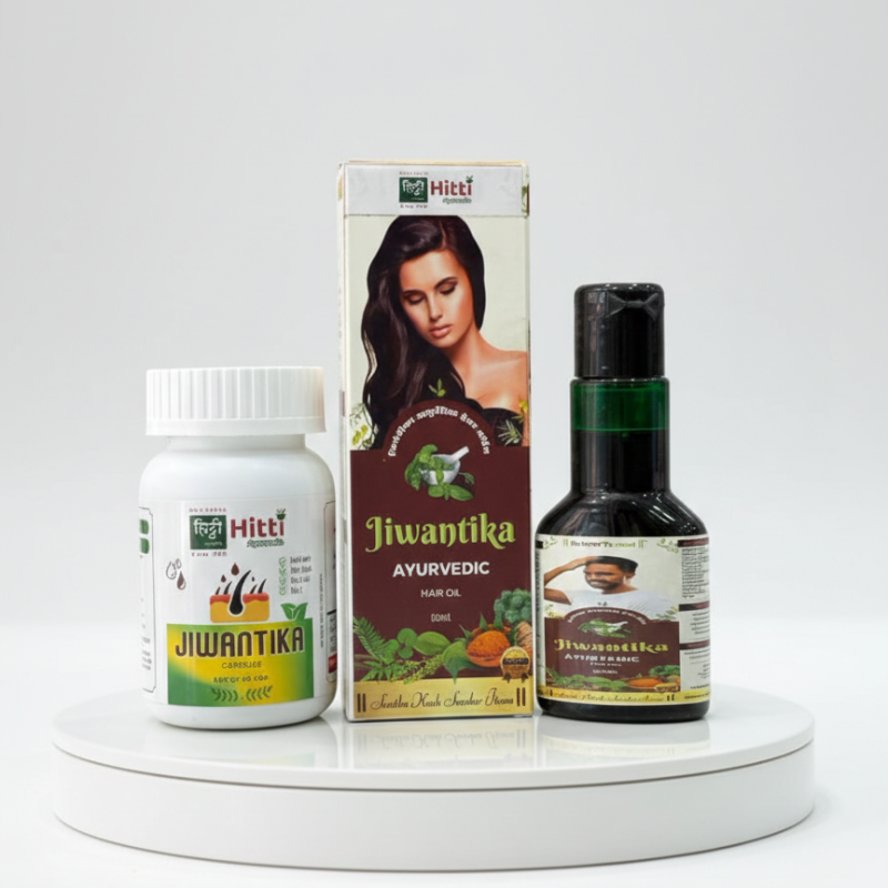 Jiwantika Ayurvedic Hair Oil – For Hair Fall Control & Hair Growth