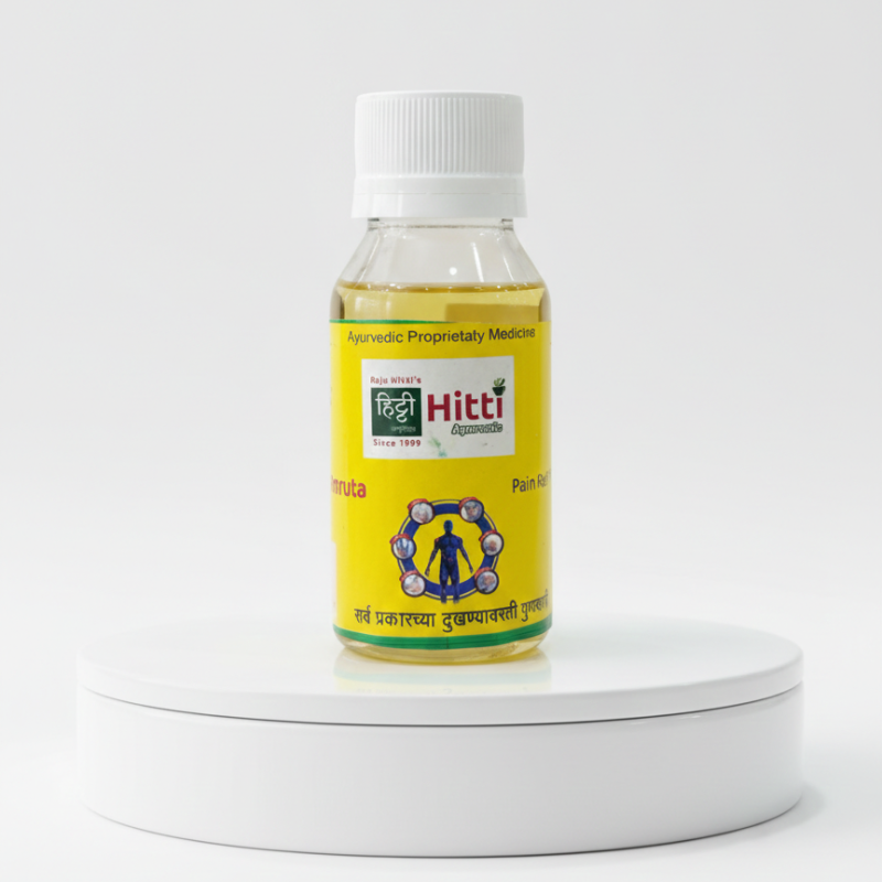 Ayurvedic Pain Relief Oil – Natural Solution for Joint & Muscle Pain